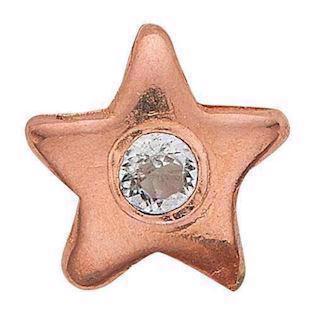 Topaz Star rosa forgyldt 925 sterling sølv  Collect urskive pynt smykke fra Christina Collect